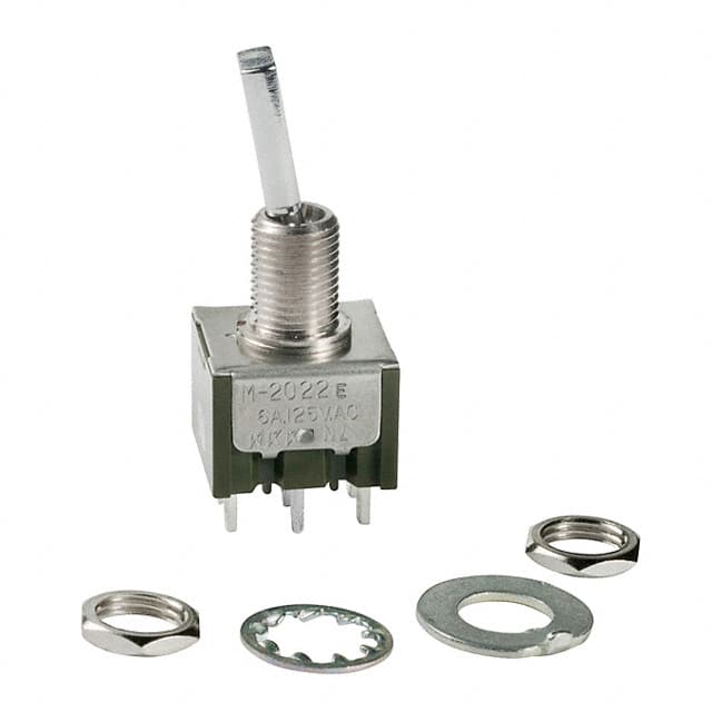 M2022ES1W01/U SWITCH TOGGLE DPDT 6A 125V