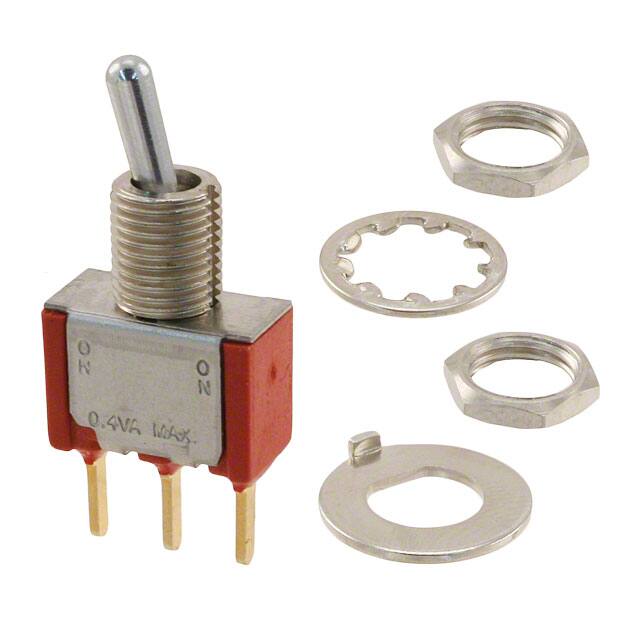 7101MDCBE SWITCH TOGGLE SPDT 0.4VA 20V