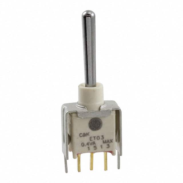 ET03S1D1V3BE SWITCH TOGGLE SPDT 0.4VA 20V