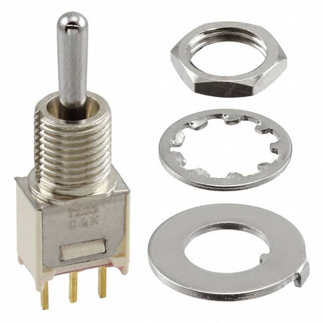 T103STDCBE SWITCH TOGGLE SPDT 0.4VA 20V