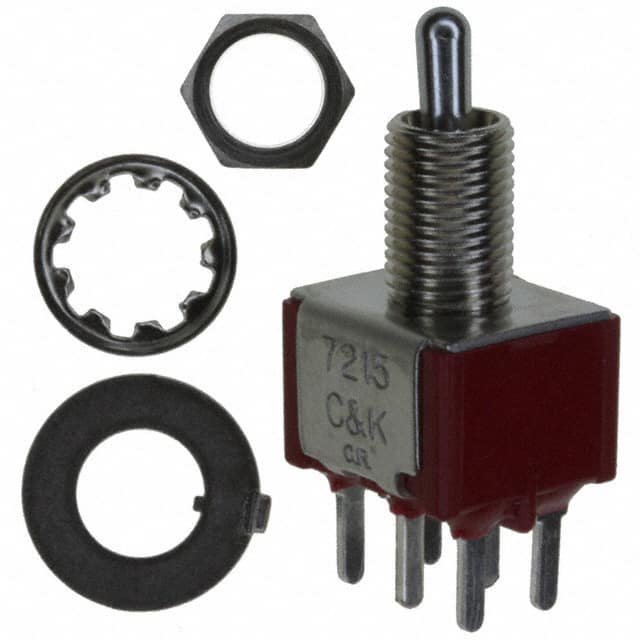 7215MYCQE SWITCH TOGGLE SP3T 5A 120V