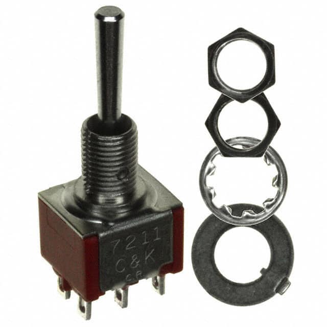 7211L2PH3ZQE SWITCH TOGGLE SP3T 5A 120V
