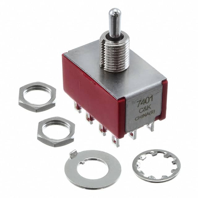 7401MDZQE SWITCH TOGGLE 4PDT 5A 120V
