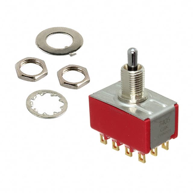 7405MHZBE SWITCH TOGGLE 4PDT 0.4VA 20V