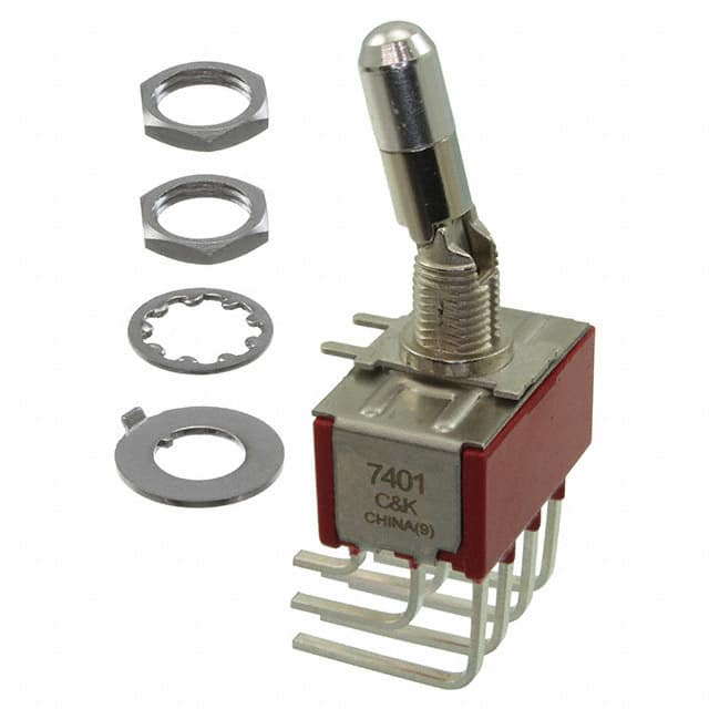 7401K2AV2QE SWITCH TOGGLE 4PDT 5A 120V