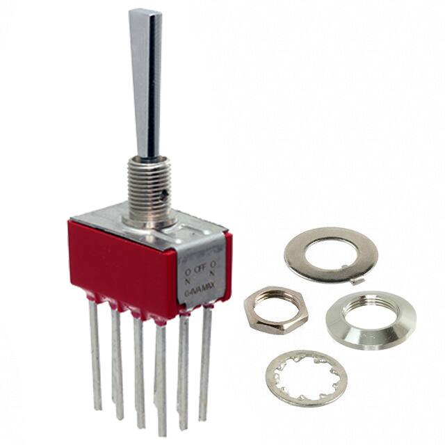 7403P1H3WPE SWITCH TOGGLE 4PDT 0.4VA 20V