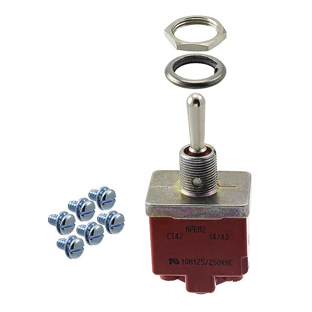 CT47001N022 SWITCH TOGGLE DPDT 10A 125V