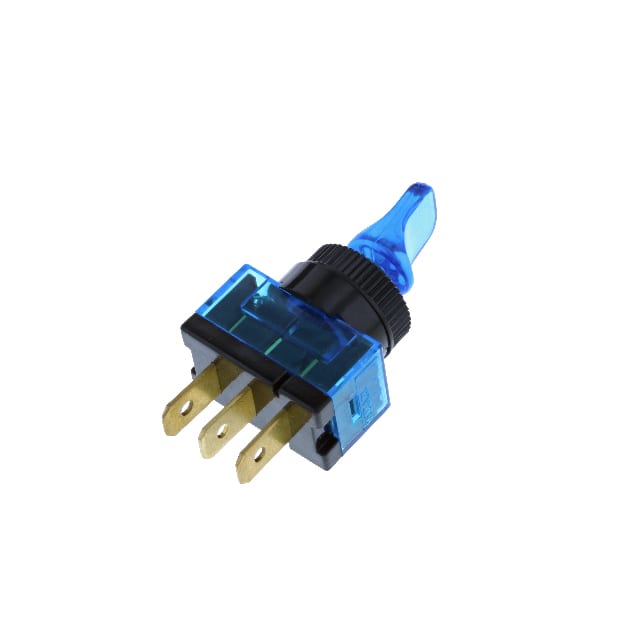 TE6-1A-DC-1-UL DUCKBILL OFF-ON BLUE BULB