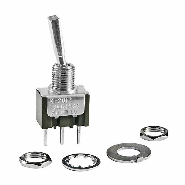 M2012EA1W03 SWITCH TOGGLE SPDT 6A 125V