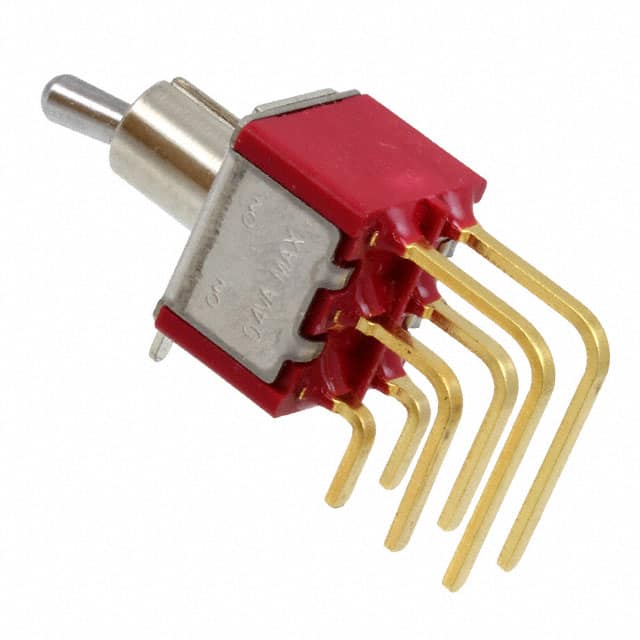 100DP1T2B4M7RE SWITCH TOGGLE DPDT 0.4VA 20V