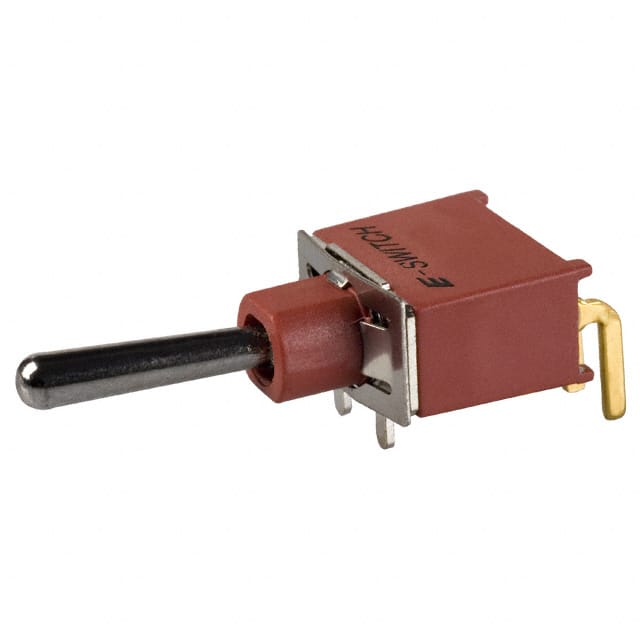100AWSP1T1B4M6RE SWITCH TOGGLE SPDT 0.4VA 20V