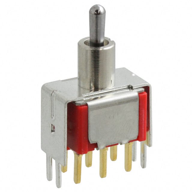 100DP3T2B4VS2RE SWITCH TOGGLE DPDT 0.4VA 20V