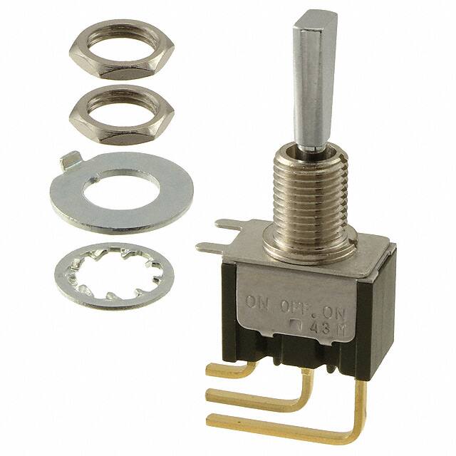 M2019ES1G45 SWITCH TOGGLE SPDT 0.4VA 28V