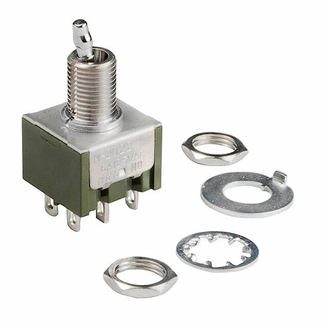 M2022KS1W01 SWITCH TOGGLE DPDT 6A 125V