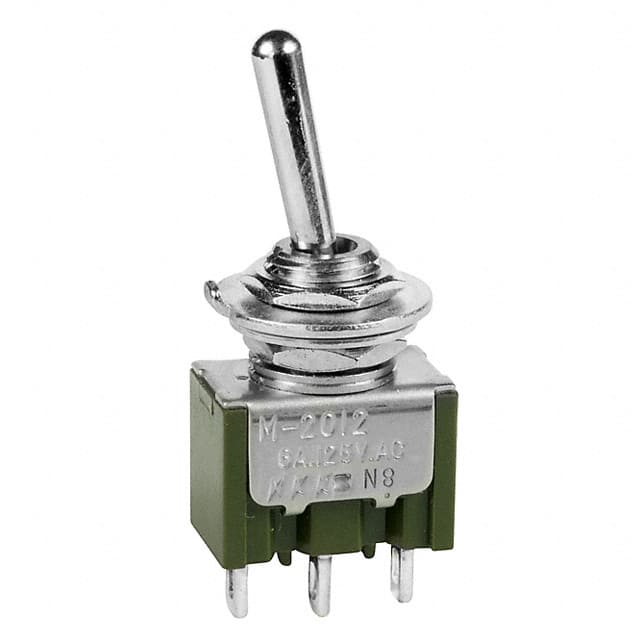 M2012SA1W01 SWITCH TOGGLE SPDT 6A 125V