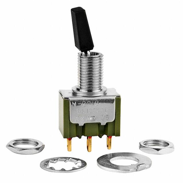 M2012K1D1A01-A SWITCH TOGGLE SPDT 6A 125V