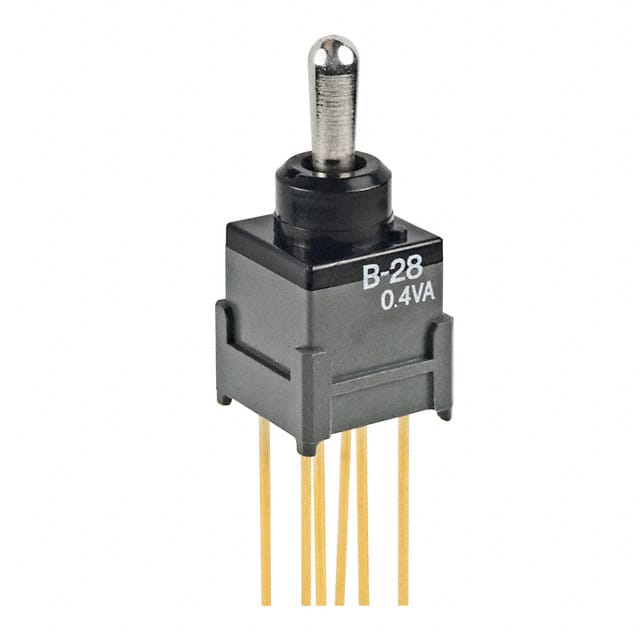B28JW SWITCH TOGGLE DPDT 0.4VA 28V