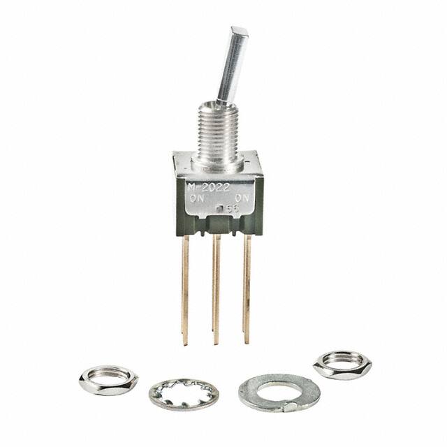M2022ES1G06 SWITCH TOGGLE DPDT 0.4VA 28V