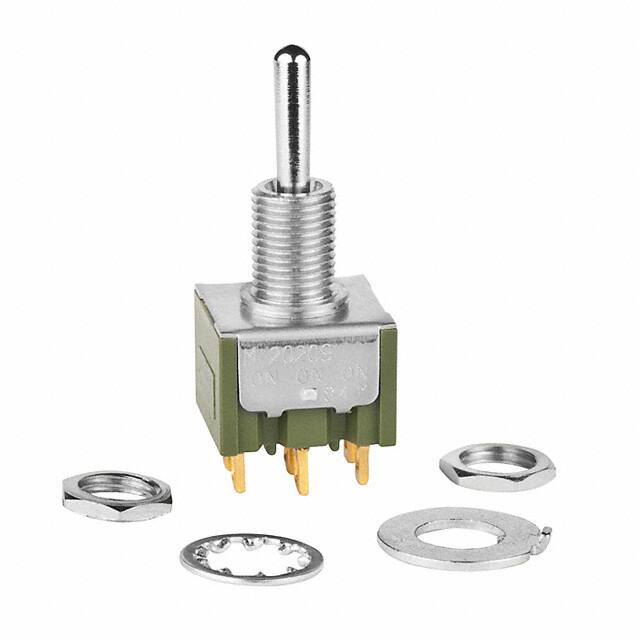 M2027SS1G01 SWITCH TOGGLE SP3T 0.4VA 28V