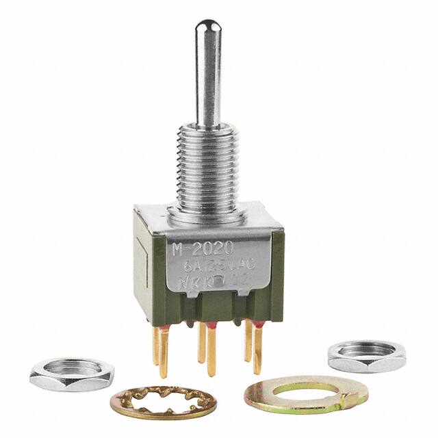 M2024SS1A03 SWITCH TOGGLE SP3T 6A 125V