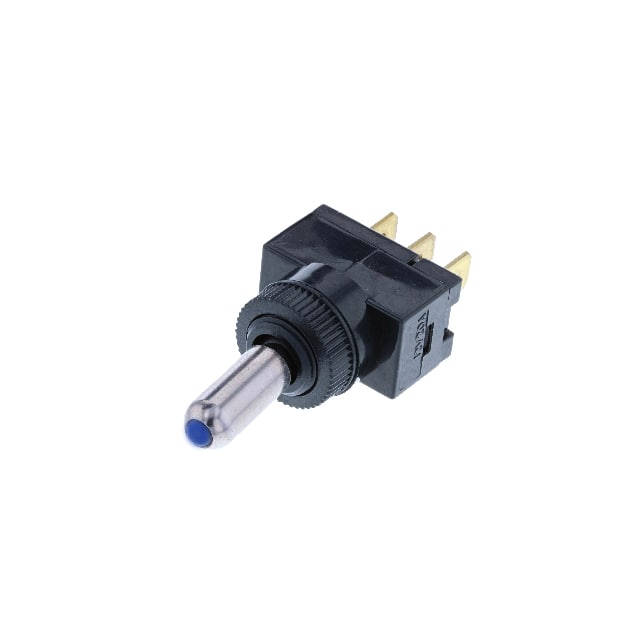 TE3-1A-DC-1-UL WEDGE TOGGLE OFF-ON BLUE LED