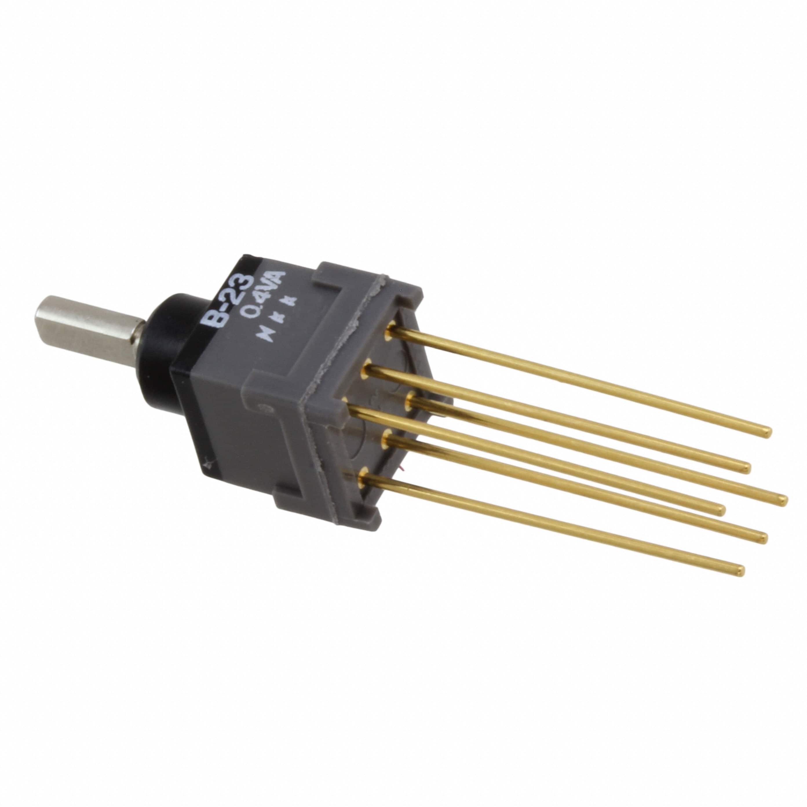 B23HW SWITCH TOGGLE DPDT 0.4VA 28V