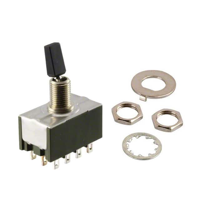M2042K1S1W01-A SWITCH TOGGLE 4PDT 6A 125V