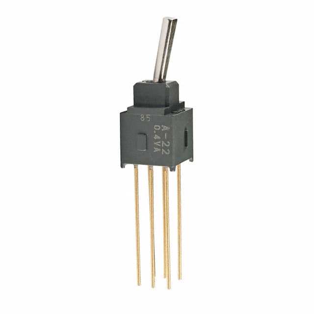 A22EW SWITCH TOGGLE DPDT 0.4VA 28V