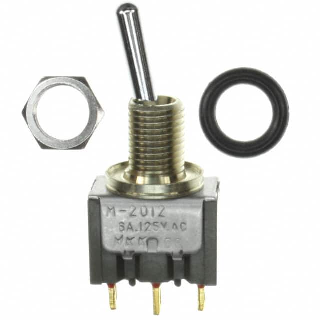 M2012SD3A01 SWITCH TOGGLE SPDT 6A 125V