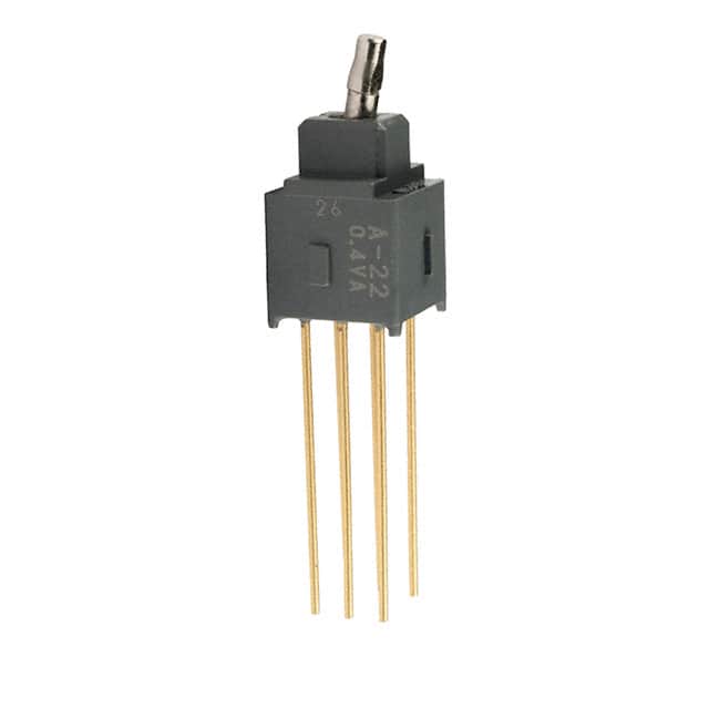 A22KW SWITCH TOGGLE DPDT 0.4VA 28V