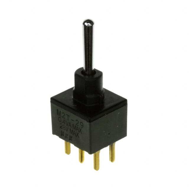 M2T29SA5G03 SWITCH TOGGLE DPDT 0.4VA 28V