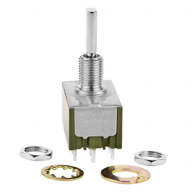 M2043ES1W01 SWITCH TOGGLE 4PDT 6A 125V