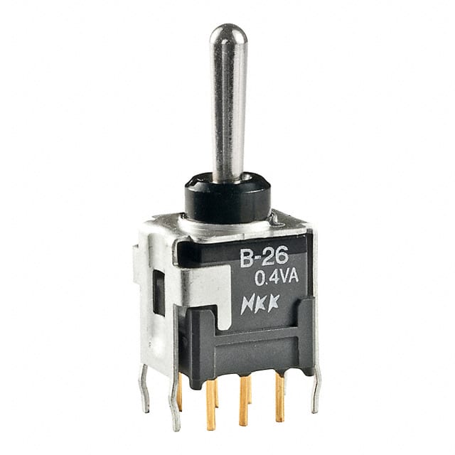 B26AB SWITCH TOGGLE SP3T 0.4VA 28V
