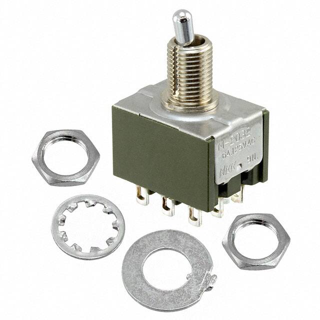 M2032S2S1W01 SWITCH TOGGLE 3PDT 6A 125V