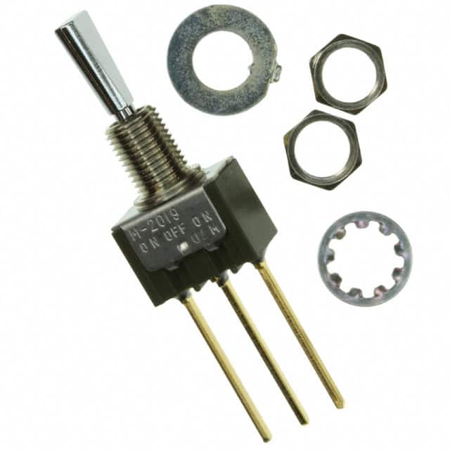 M2019ES1G06 SWITCH TOGGLE SPDT 0.4VA 28V