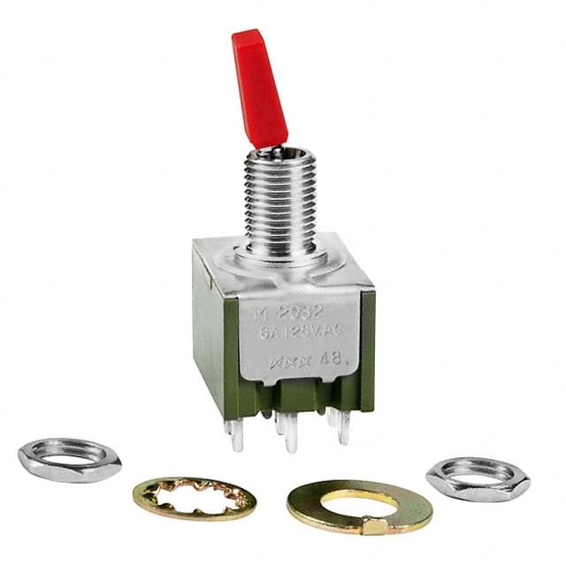 M2032K1S1W01-C SWITCH TOGGLE 3PDT 6A 125V