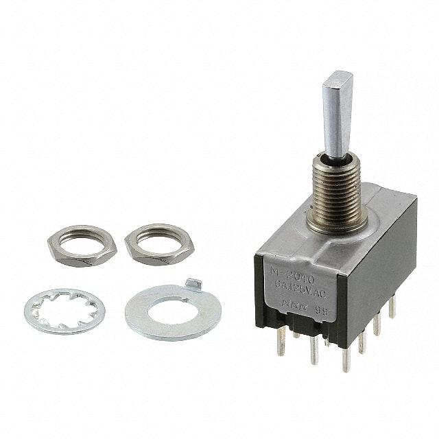 M2044ES1W03 SWITCH TOGGLE DP3T 6A 125V