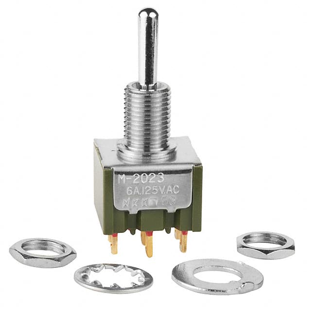 M2023SS1A01 SWITCH TOGGLE DPDT 6A 125V