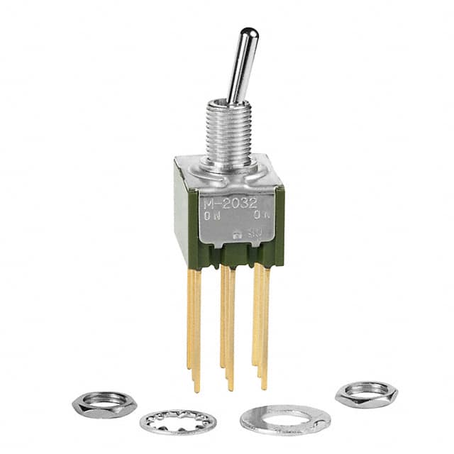 M2032SS1G06 SWITCH TOGGLE 3PDT 0.4VA 28V