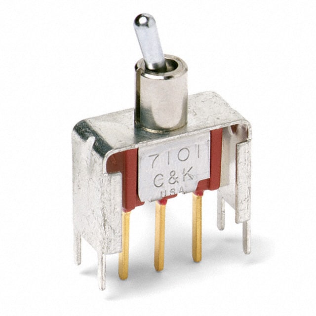 7101MD9V2BE SWITCH TOGGLE SPDT 0.4VA 20V