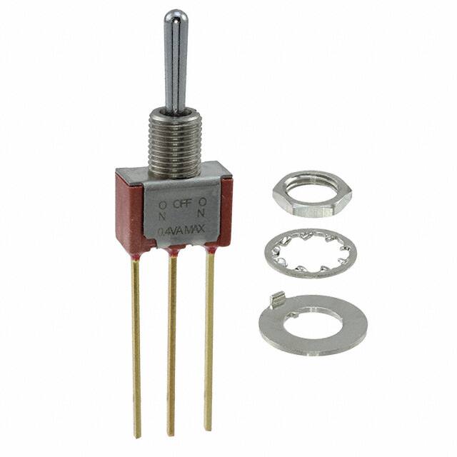 7107SDW1BE SWITCH TOGGLE SPDT 0.4VA 20V