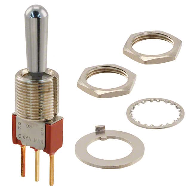 7105TCWW3BE SWITCH TOGGLE SPDT 0.4VA 20V