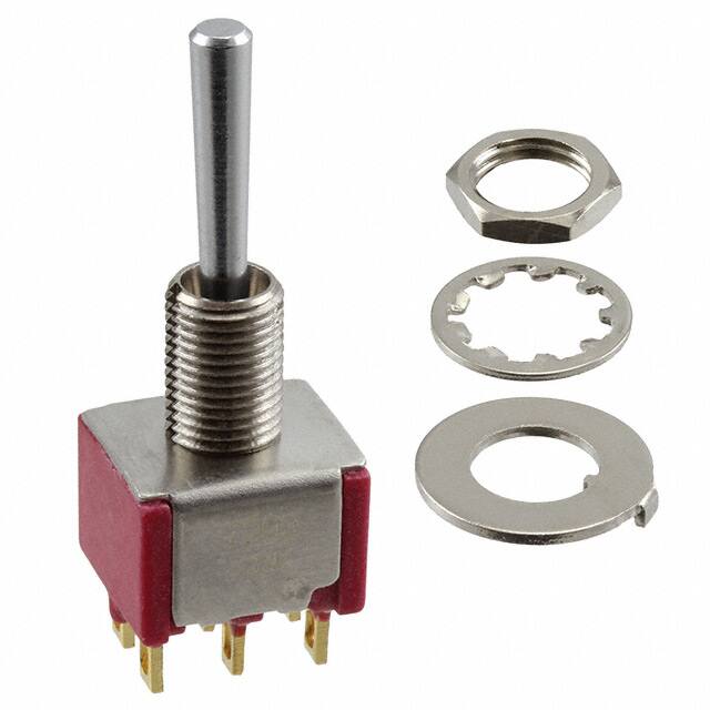 7203L2YZBE SWITCH TOGGLE DPDT 0.4VA 20V