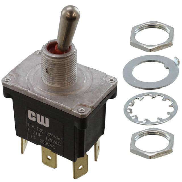 GTB-4B18 SWITCH TOGGLE DPDT 12A 125V