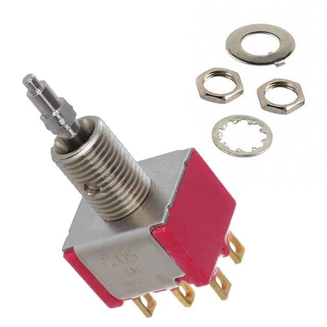 7205L40YZGE SWITCH TOGGLE DPDT 5A 120V