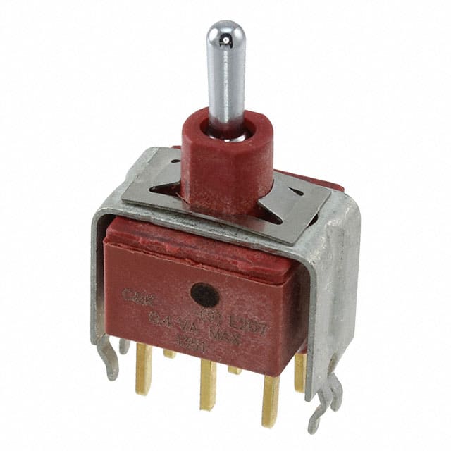 E207MD1V31BE SWITCH TOGGLE DPDT 0.4VA 20V