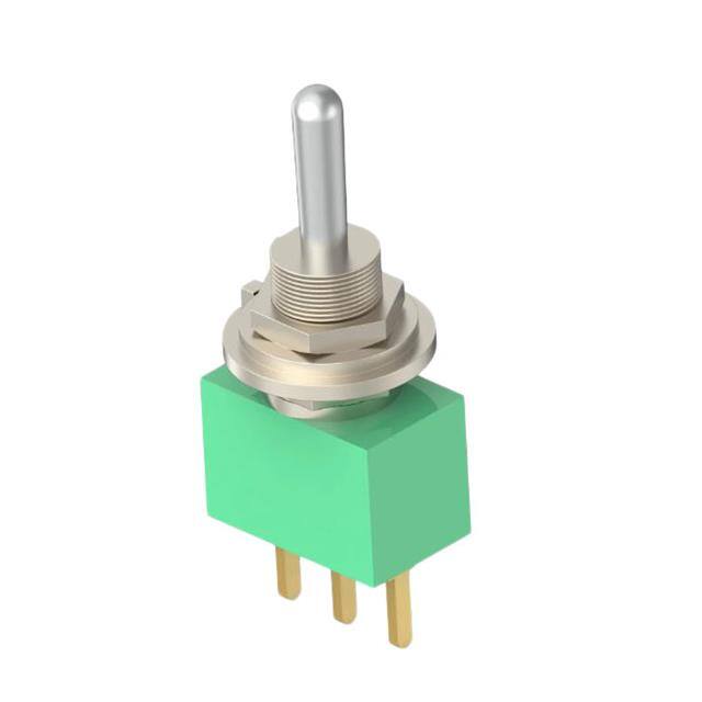 MTA106GPC SWITCH TOGGLE SPDT VERT PC 6A