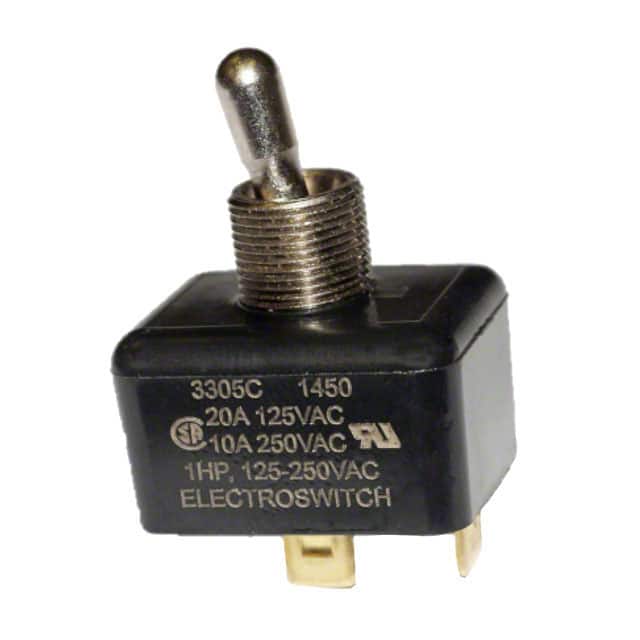 3001C SWITCH TOGGLE SPDT 15A 125VAC