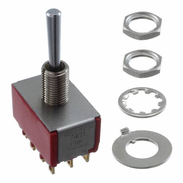 7401L2YZBE SWITCH TOGGLE 4PDT 0.4VA 20V