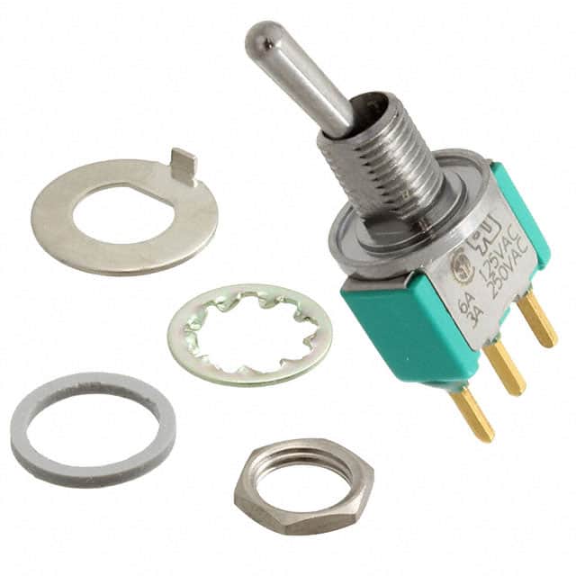 A123S1CWCG-M8 SWITCH TOGGLE SPDT 6A 125V